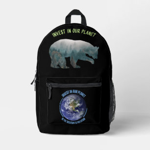 Rustische Invasion in unseren Planeten mit dem Tag Bedruckter Rucksack