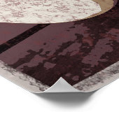 Rustische Java-Tasse Poster (Ecke)