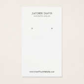 RUSTISCHE KERAMIK TERRACOTTA TEXTURE EARRING DISPL (Vorderseite)