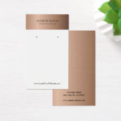 RUSTISCHE KERAMIK TERRACOTTA TEXTURE EARRING DISPL (Schreibtisch)