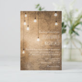 RUSTISCHE LÄNDERWEDDING | KARTENSTRECKE EINLADUNG (Stehend Vorderseite)