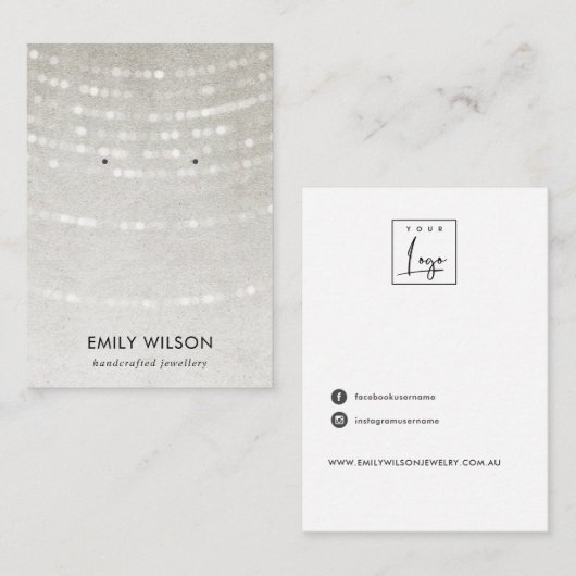 RUSTISCHE SCHALTFLEUNDLICHKEITEN STUDIERENDE ANGAB VISITENKARTE (Vorne/Hinten)