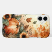 RUSTISCHE WASSERFALLSZENE MIT PUMPKINEN Case-Mate iPhone HÜLLE (Rückseite (Horizontal))
