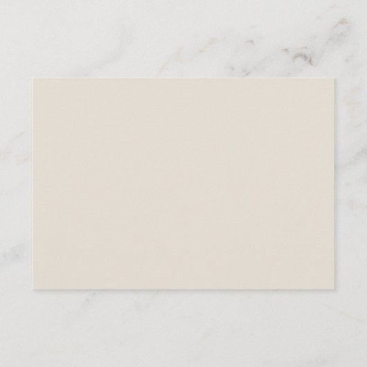 Rustische Wildblume Blumenzwiebelwebsite QR Code Begleitkarte (Rückseite)