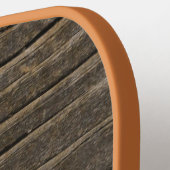 RUSTISCHER HOLZMONOGRAMM-SKRIPT-INDIVIDUELLE NAME PICKLEBALL SCHLÄGER (Linke Seite)