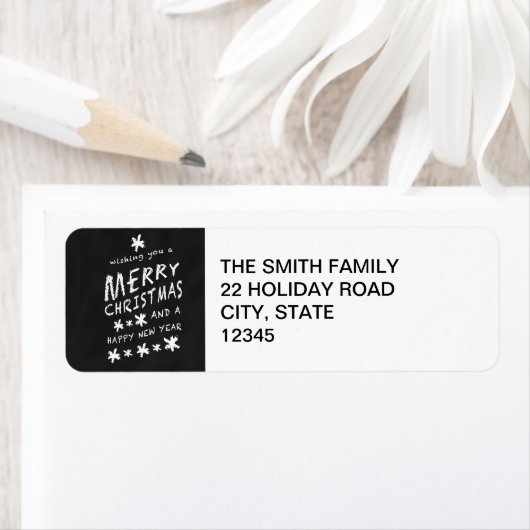 RUSTISCHES CHALKBOARD FERIENLABEL (Insitu)