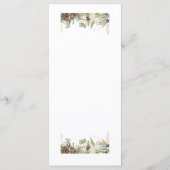 RUSTISCHES HOLZGEBIET MENÜKARTE (Rückseite)