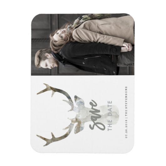 RUSTISCHES WASSERFARBENDECKEN | DATENSCHUTZ SPEICH MAGNET (Vertikal)