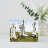 Rustizität Postkarte (Stehend Vorderseite)