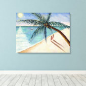 Rustling Palm 2004 Leinwanddruck (Insitu (Holzboden))