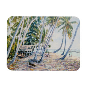 Rustling Palmen Sansibar 2002 Magnet