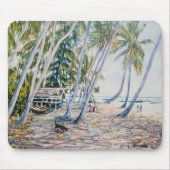 Rustling Palmen Sansibar 2002 Mousepad (Vorne)