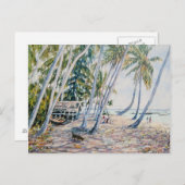 Rustling Palms Sansibar 2002 Postkarte (Vorne/Hinten)