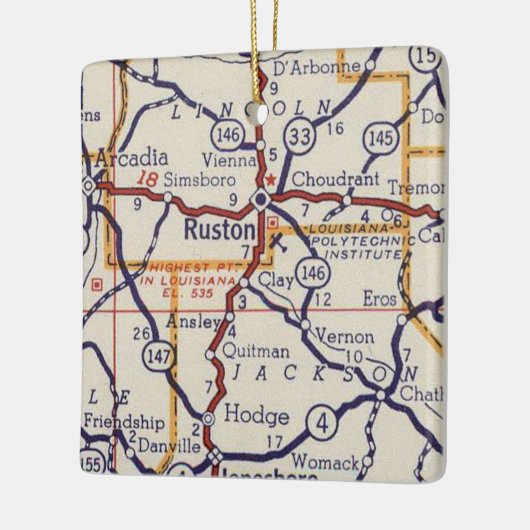 Ruston LA Keramikornament (Links)