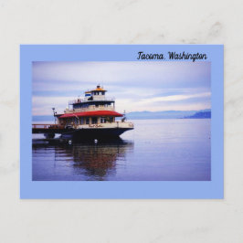 Ruston Tacoma Boat Postkarte