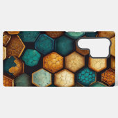 RustSoft Pastel Abstrakt Waves Dreamy Fluid Design Samsung Galaxy Hülle (Rückseite (Horizontal))