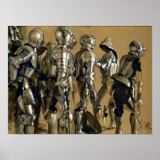 Rüstung, 1866 poster (Vorne)