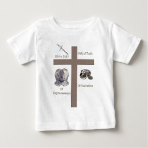 Rüstung Christlicher Erzeugnisse Gottes Baby T-shirt