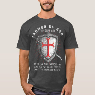 Rüstung der Epheser 617 Bibelverse T Christlich T-Shirt