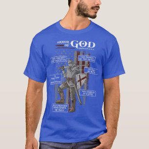 Rüstung der Epheser Gottes 6 10 18 Bibel Verse Pre T-Shirt