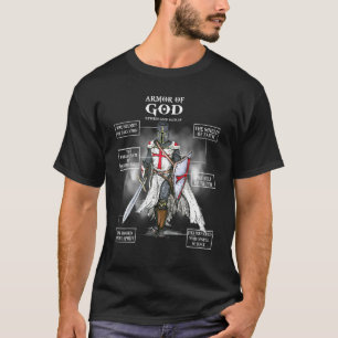 Rüstung der für religiösen Chris Coolen Verse Gott T-Shirt