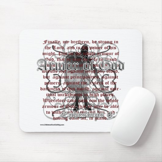 Rüstung der Gott-christlichen Waren Mousepad (Mit Mouse)