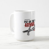 Rüstung der Gott-Tasse Kaffeetasse (Vorderseite Links)