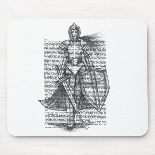 Rüstung der Maus Mousepad (Vorne)