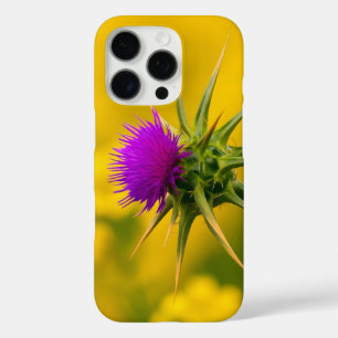 Rüstung der Natur - kühne Handy-Fall der Blume iPhone 16 Pro Hülle