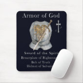 Rüstung der T - Shirt Gottes Mousepad (Mit Mouse)