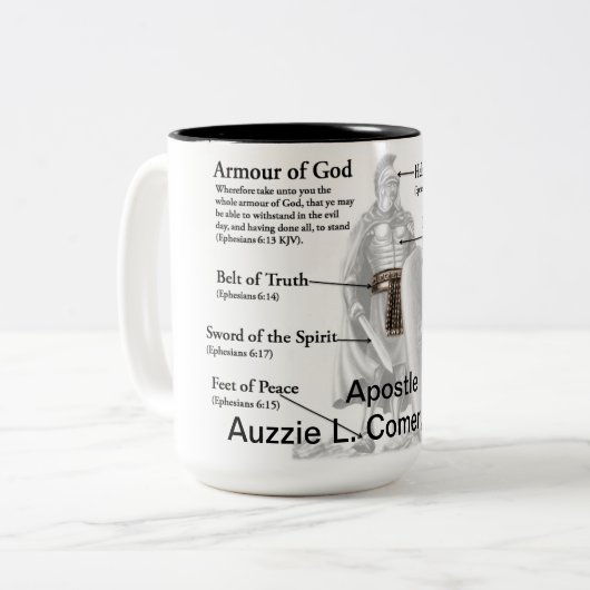 Rüstung der Tasse Gottes (Vorderseite Links)