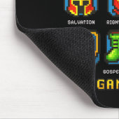 Rüstung des Christlichen Videospiels von God Pixel Mousepad (Ecke)