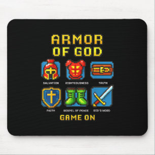Rüstung des Christlichen Videospiels von God Pixel Mousepad