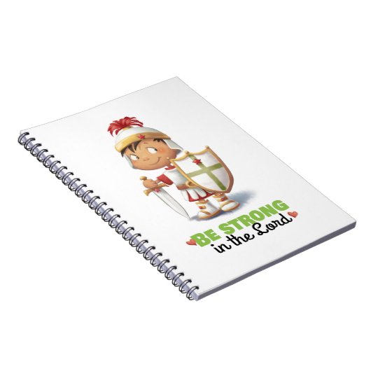 Rüstung des Gott-Bibel-Versnotizbuches Notizblock (Rechte Seite)