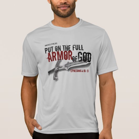 RÜSTUNG DES GOTT-T - SHIRT (Vorderseite)