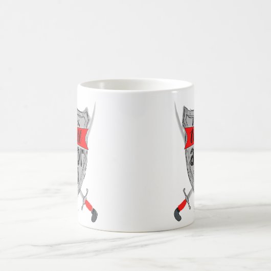 Rüstung des Gottes Kaffeetasse (Mittel)