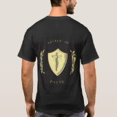 Rüstung des GOTTES - Schild des Glaubens T-Shirt (Rückseite)