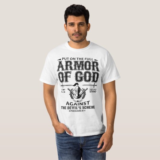 Rüstung des Gottes T-Shirt (Vorne ganz)