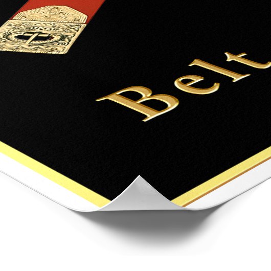 Rüstung eines Gottesposters Poster (Ecke)