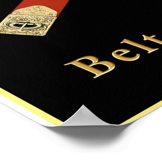 Rüstung eines Gottesposters Poster (Ecke)