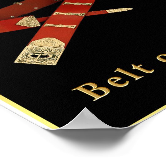 Rüstung eines Gottesposters Poster (Ecke)