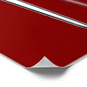 Rüstung eines Großformat-Posters Poster (Ecke)