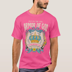 Rüstung Gottes Christlich Jesus Christus Glaube Kö T-Shirt