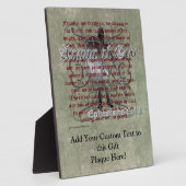 Rüstung Gottes, Ephesianer 6:10-18, Christlicher S Fotoplatte (Seite)