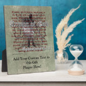 Rüstung Gottes, Ephesianer 6:10-18, Christlicher S Fotoplatte (Seite)