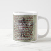 Rüstung Gottes, Ephesianer 6:10-18, Christlicher S Jumbo-Tasse (Rechts)
