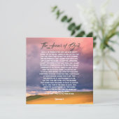 Rüstung Gottes, Ephesianer 6 Karte (Stehend Vorderseite)