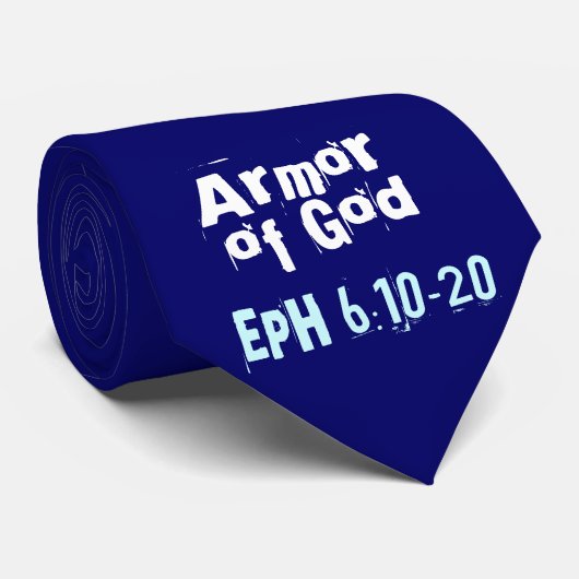 Rüstung Gottes Hochwertige Krawatte (Gerollt)
