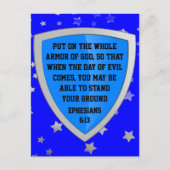 Rüstung Gottes Postkarte (Vorderseite)