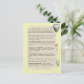 Rüstung Gottes Postkarte (Stehend Vorderseite)